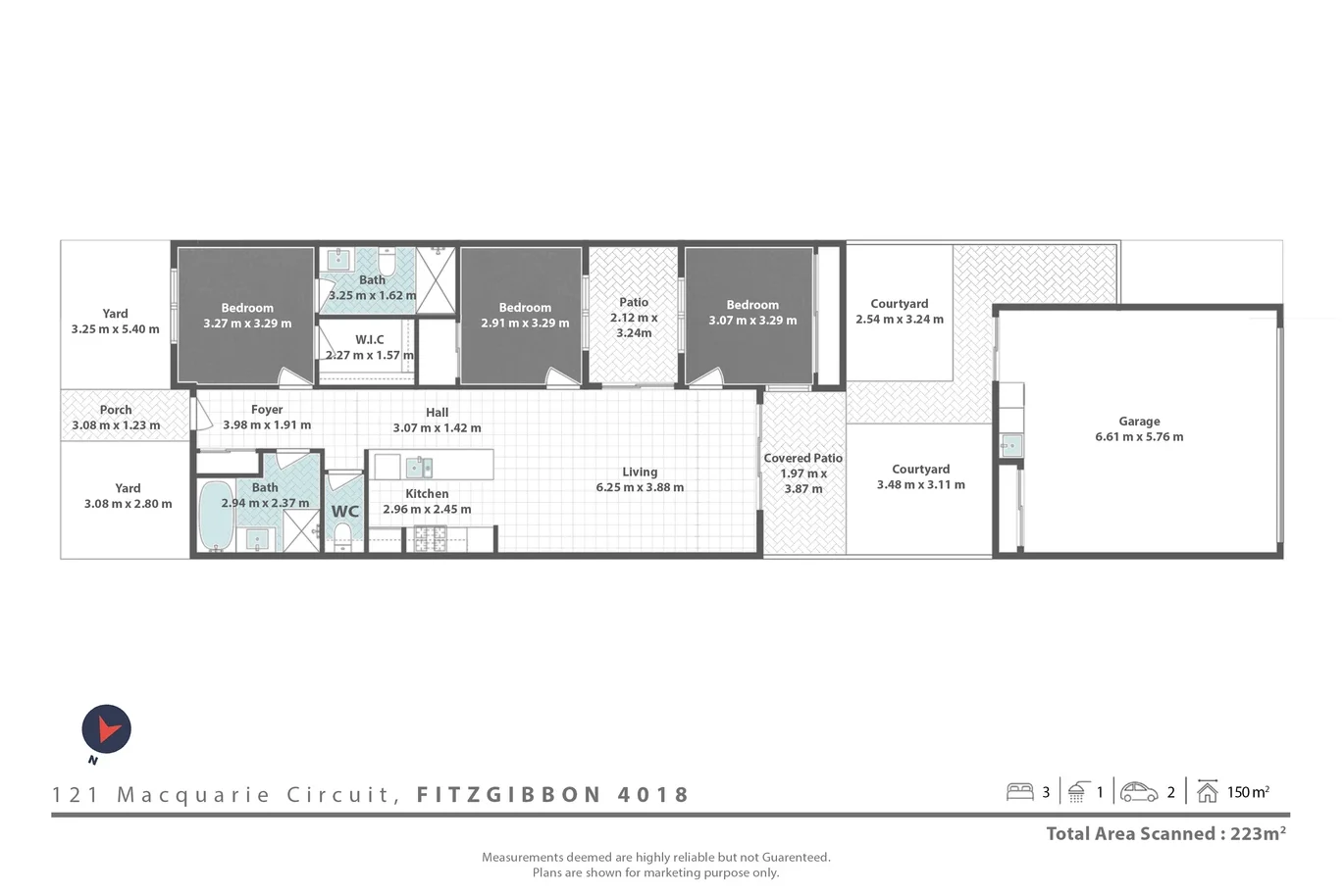 121 Macquarie Circuit, Fitzgibbon Floor Plan