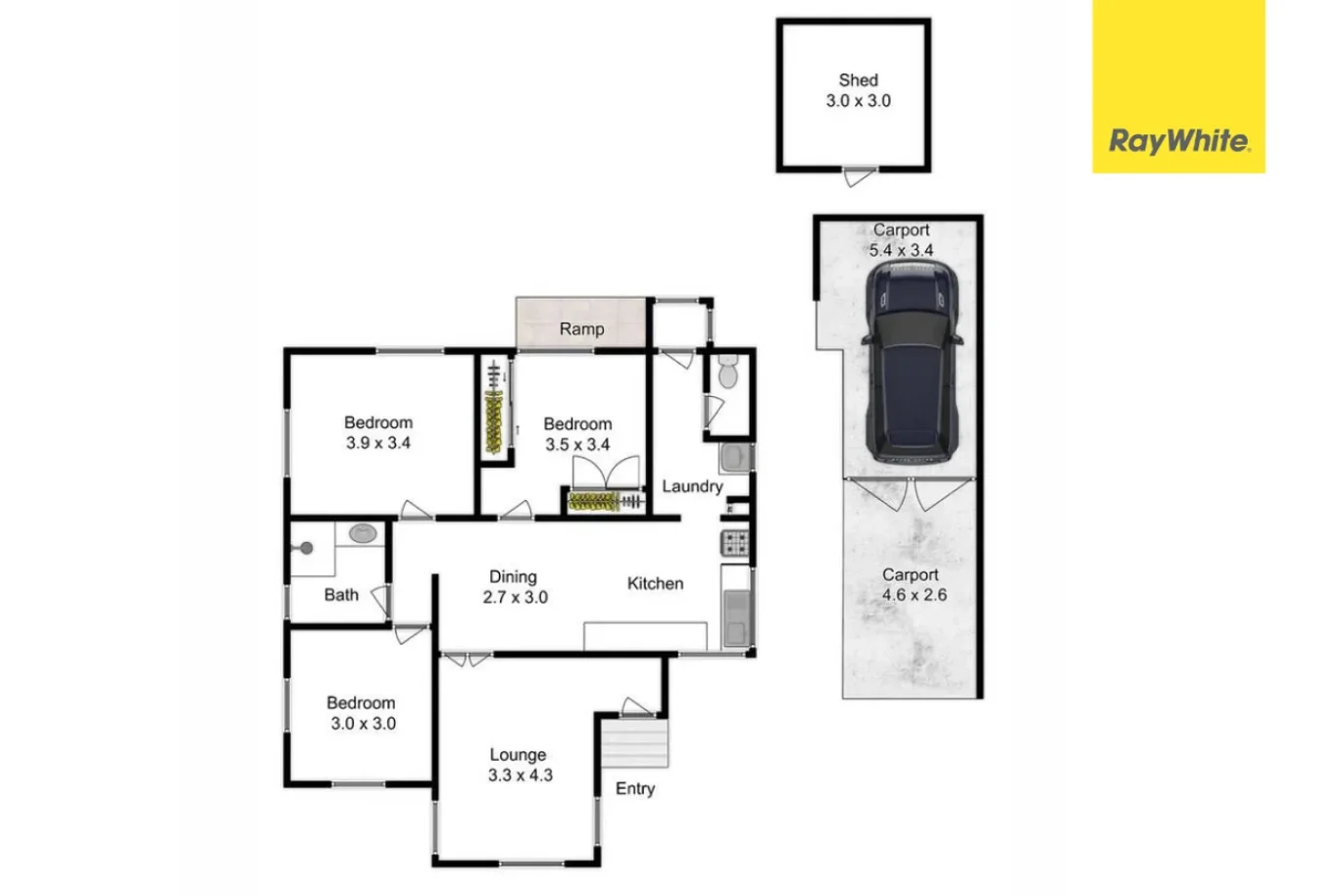 3 Saxby Street, Zillmere Floor Plan