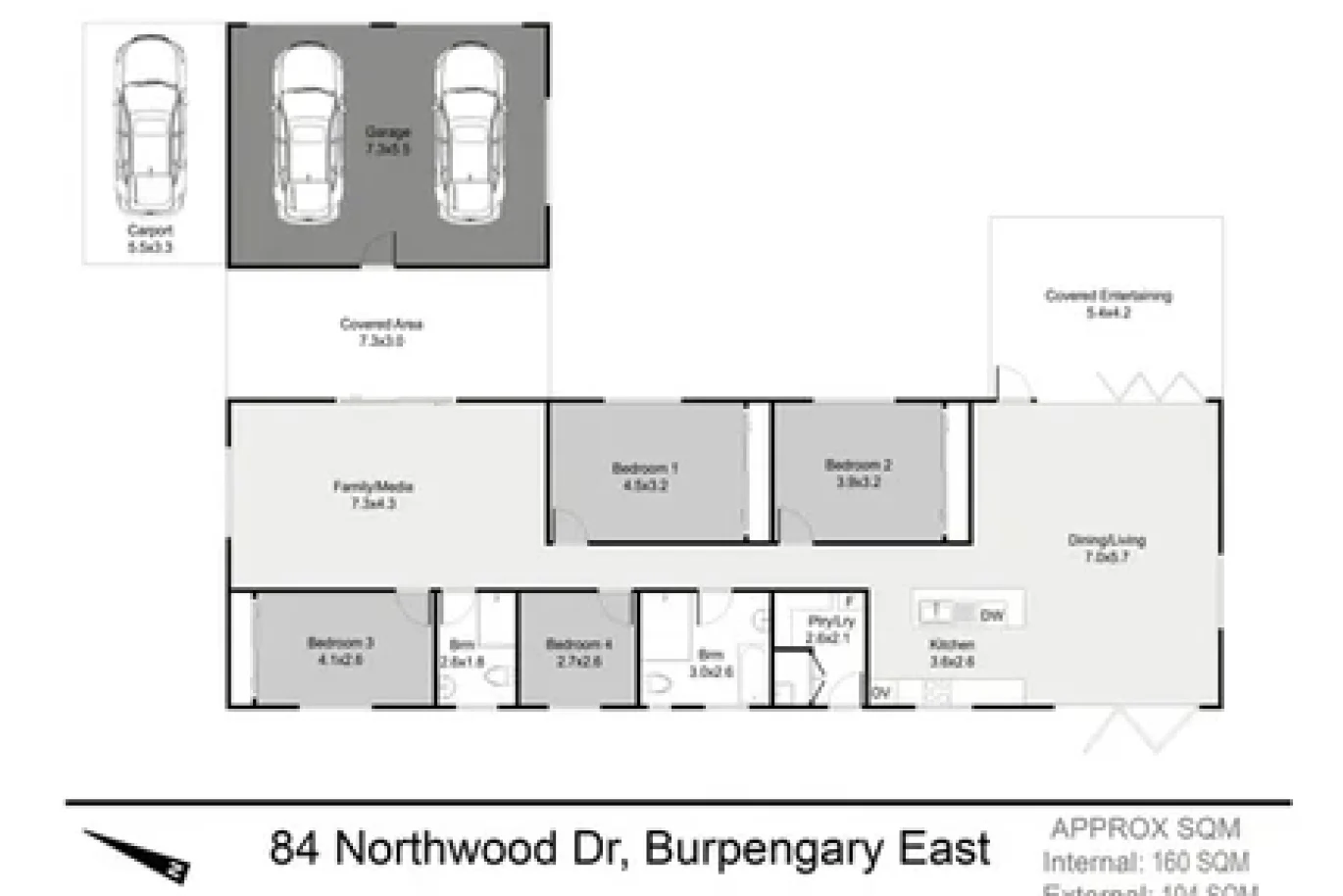 84 Northwood Drive, Burpengary East Floor Plan