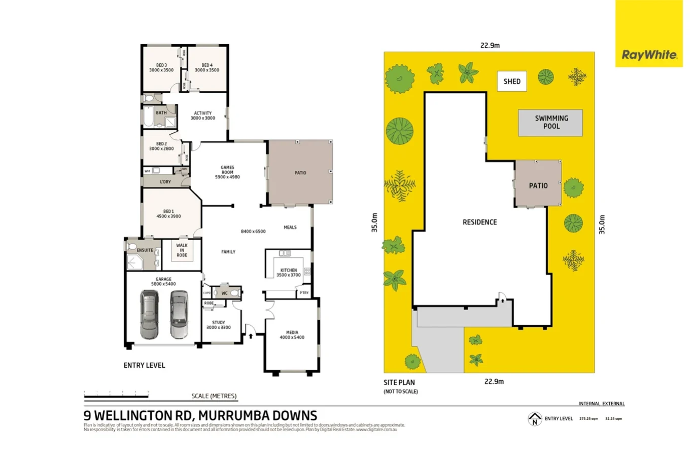 9 Wellington Road, Murrumba Downs Floor Plan